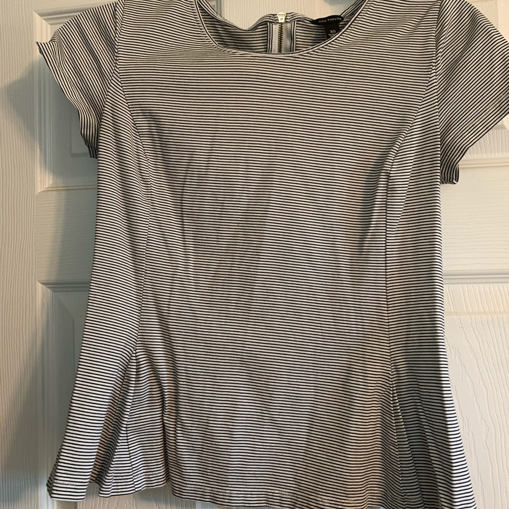Ann Taylor Women’s Peplum Tee
